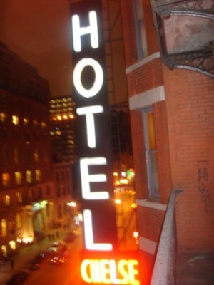 Agent Longing and Violet's view from inside the...
