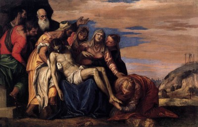 Lamentation Over the Dead Christ, Paolo Veronese c 1547
