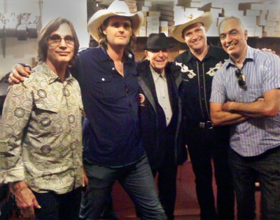 Jackson Browne, Val McCallum, Leonard Cohen, Davey Faragher, Lincoln Myerson at McCabe's Guitar Shop 23.6.12