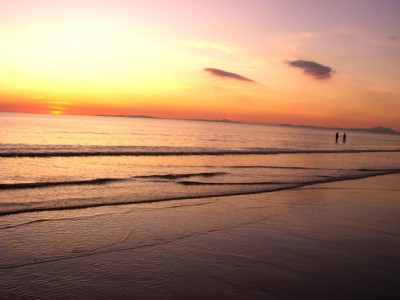 the famous Barmouth sunset