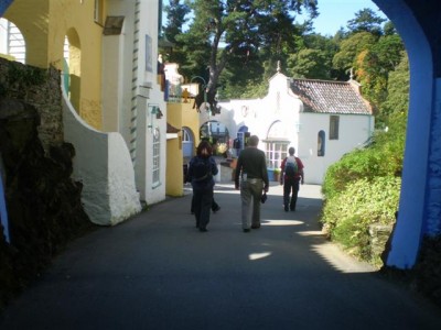 wandering around