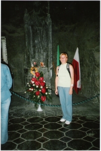 Wieliczka Kopalnia Solny Pomnik Jana Pawła II.jpg