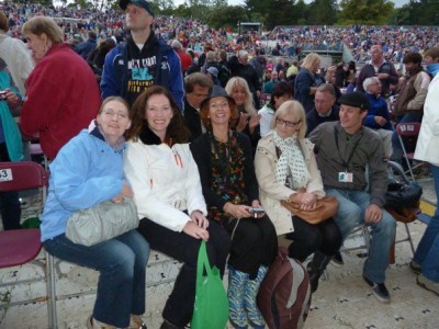 the usual suspects in the front row
